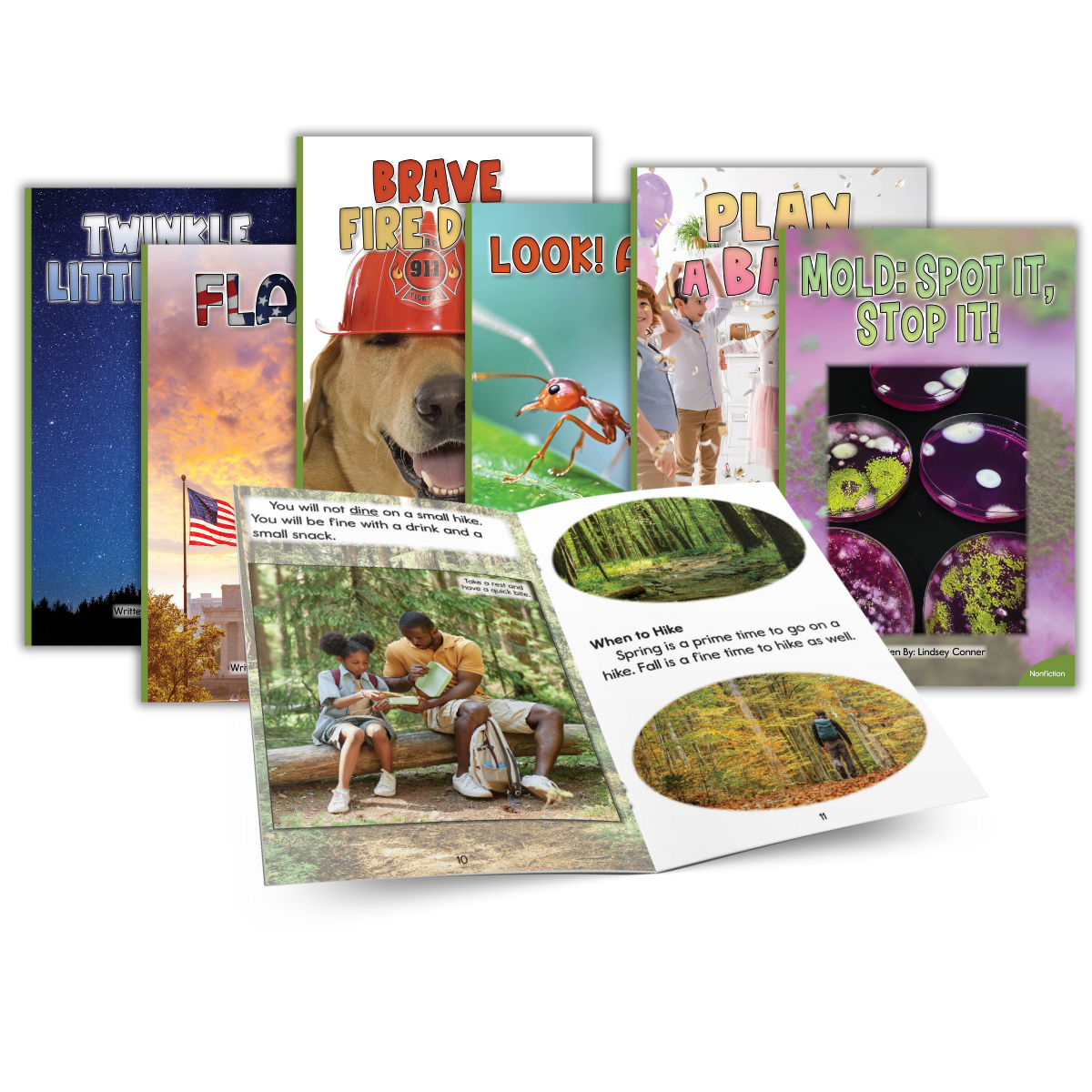 green nonfiction single title collection 