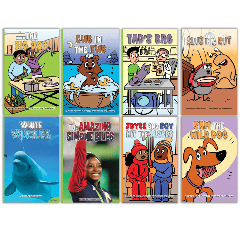 30 Decodable Books 100% Written to Align with UFLI's Scope and Sequence