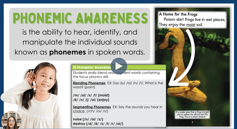 Video 3: Teaching the Phonics Skill